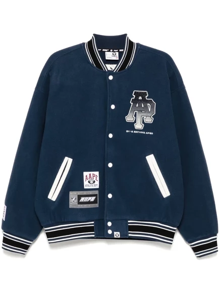 Мужской бомбер AAPE by A Bathing Ape, темно-синий