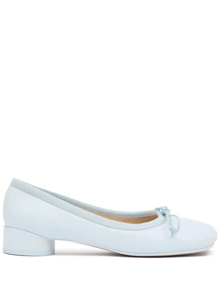Анатомические балетки MM6 Maison Margiela 30 мм blue