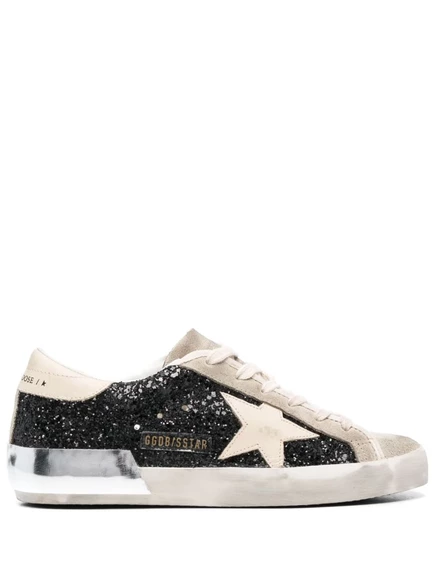 Женские кроссовки Golden Goose Super-Star, черные