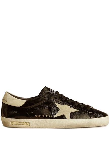 Мужские кроссовки Golden Goose Super Star, черные