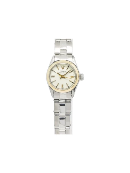 Женские часы Rolex Oyster Perpetual 24 мм, белый циферблат