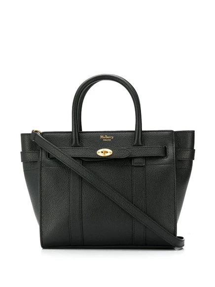 Женская мини-сумка-тоут Mulberry Bayswater, черная