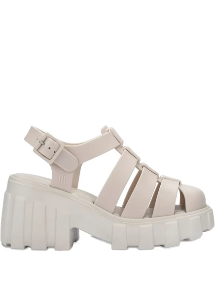 Босоножки на массивной платформе Melissa 50mm Megan neutrals