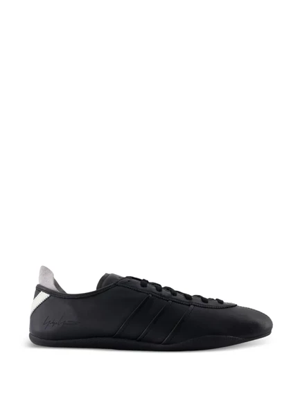 Унисекс кроссовки y-3 tokyo кожаные низкие, черные