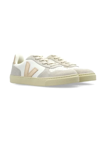 Кроссовки с нашивкой с логотипом VEJA Kids  white