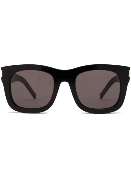 Унисекс солнцезащитные очки Saint Laurent Monceau, черные