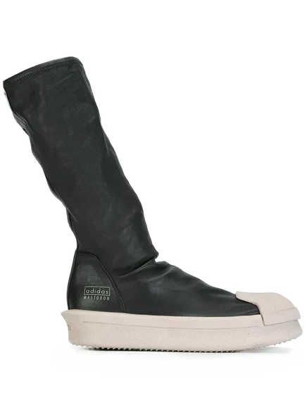 Женские кроссовки Rick Owens Adidas Mastodon, черные