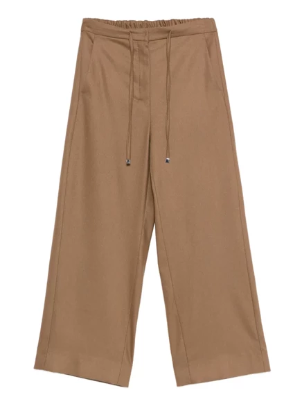 Брюки Max Mara с завязками на талии от Max Mara brown