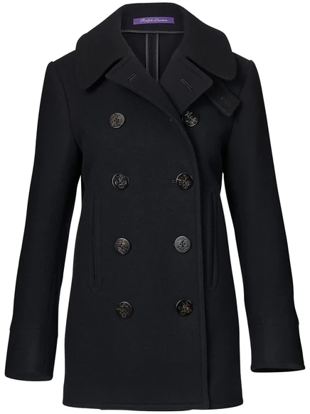 Женское пальто Ralph Lauren Collection Logan, синее