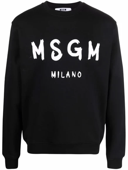 Толстовка с логотипом MSGM black