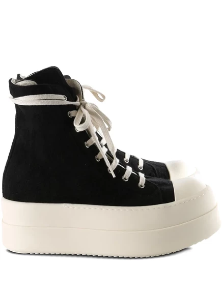 Мужские высокие кеды Rick Owens DRKSHDW, черные