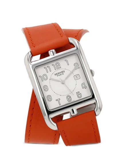 Унисекс часы Hermès Cape Cod 41 мм, сталь, белый
