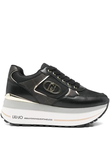 Кроссовки на платформе LIU JO Wonder Plus 01 black