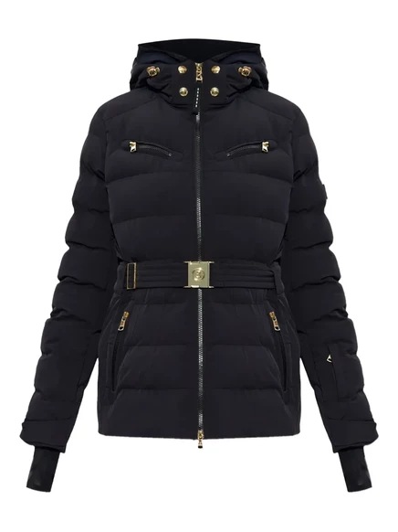 Женская лыжная куртка Bogner Ellya с поясом, черная