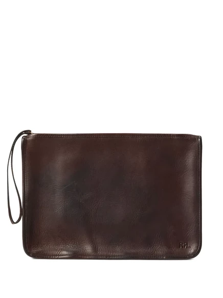 Мужской клатч Ralph Lauren RRL из кожи, коричневый