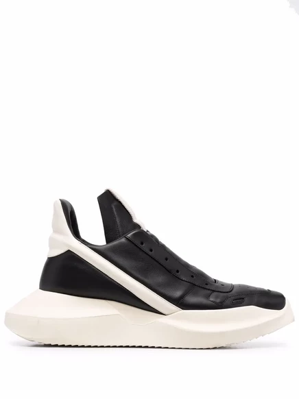 Мужские высокие кроссовки Rick Owens Geth Runner, черные