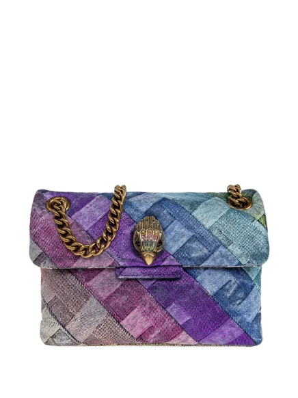 Сумка через плечо в стиле пэчворк Kurt Geiger London mini Kensington multicolour