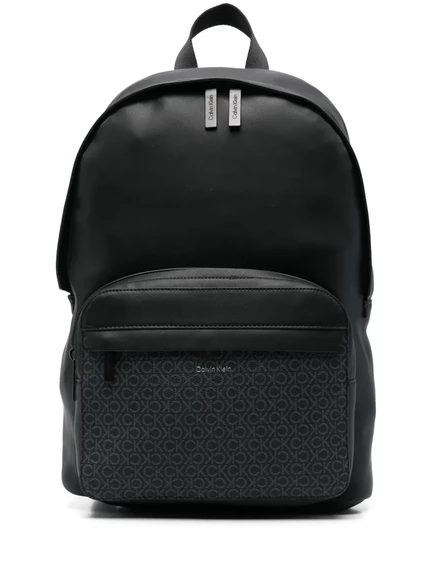 Мужской рюкзак Calvin Klein с принтом логотипа, черный