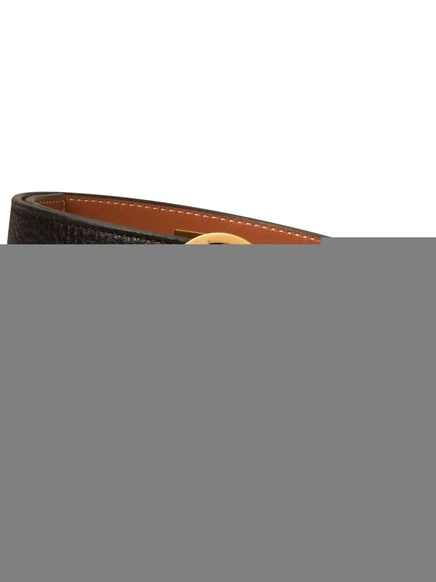 Женский двусторонний ремень Tory Burch Miller, чёрный