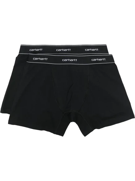 Мужские трусы-боксеры Carhartt WIP 2 шт с логотипом, черные