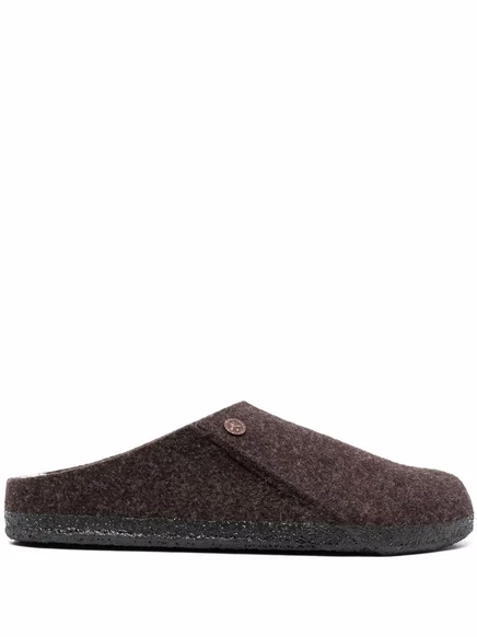 Мужские мюли Birkenstock из войлока, коричневые
