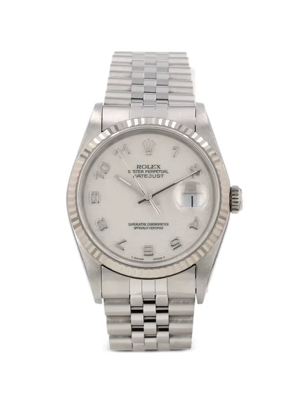 Мужские часы Rolex Datejust 36 мм 1993, серебристые