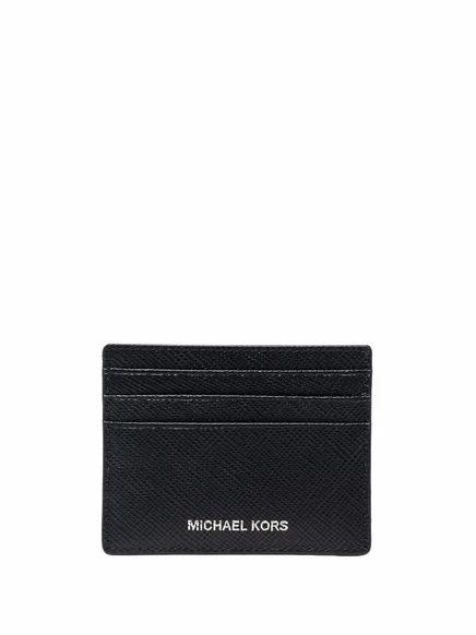 Картхолдер MICHAEL Michael Kors из кожи, черный