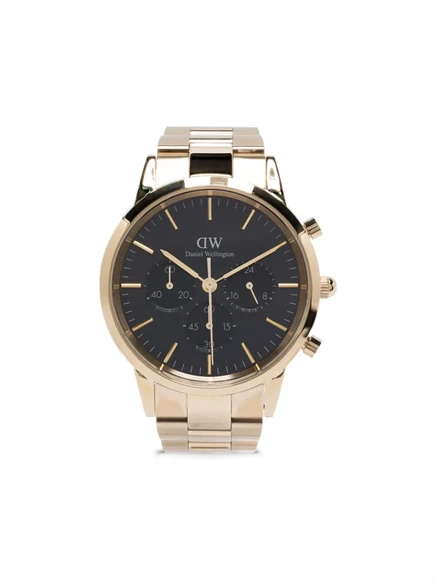 Мужские часы Daniel Wellington Chronograph 42 мм, черный