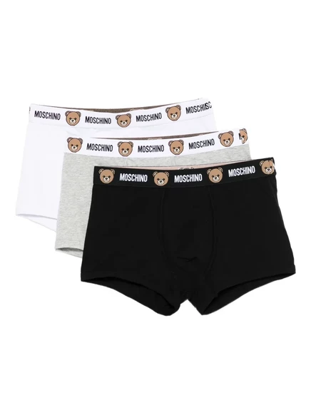 Мужские боксеры Moschino, 3 шт., черные