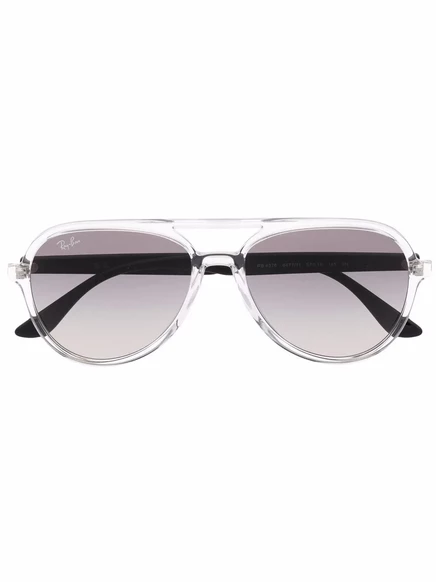 Унисекс солнцезащитные очки Ray-Ban авиатор, прозрачные