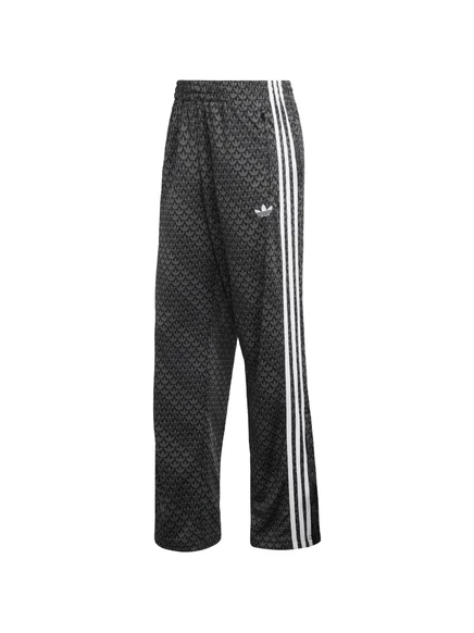 Мужские спортивные штаны Adidas Firebird с логотипом и полосами, серые