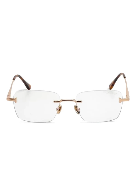 Унисекс очки Tom Ford Eyewear прямоугольные, золотистые