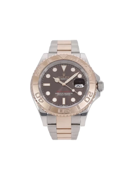 Мужские часы Rolex Yacht‑Master 40 мм, коричневый циферблат