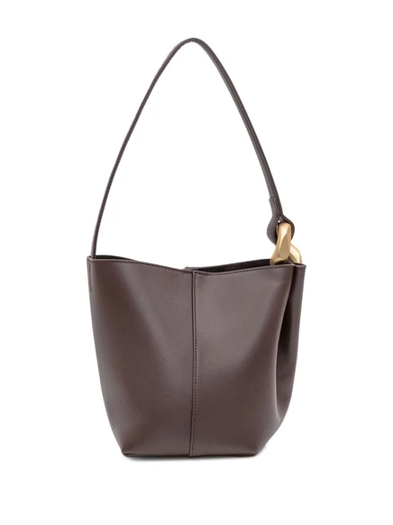 Сумка-ведро с цепочкой JW Anderson brown
