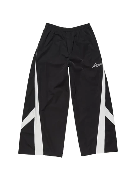 Мужские брюки Acne Studios из органического хлопка, черные