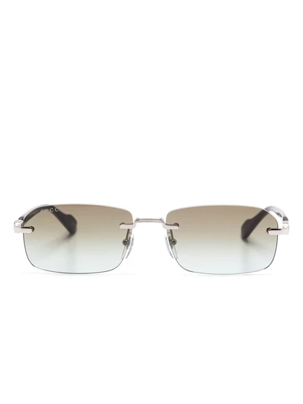 Унисекс солнцезащитные очки Gucci GG1221S, коричневые