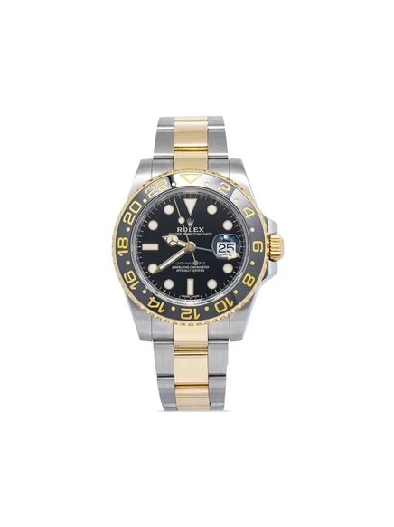 Мужские часы Rolex GMT‑Master II 40 мм б/у, черные