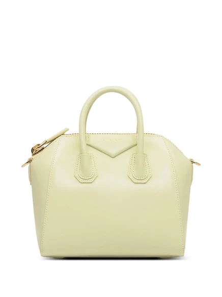 Женская сумка Givenchy Antigona mini, бледно-желтая