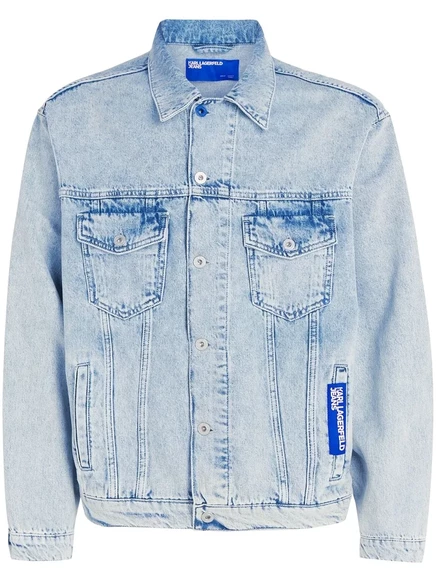 Мужская джинсовая куртка Karl Lagerfeld Jeans, голубая