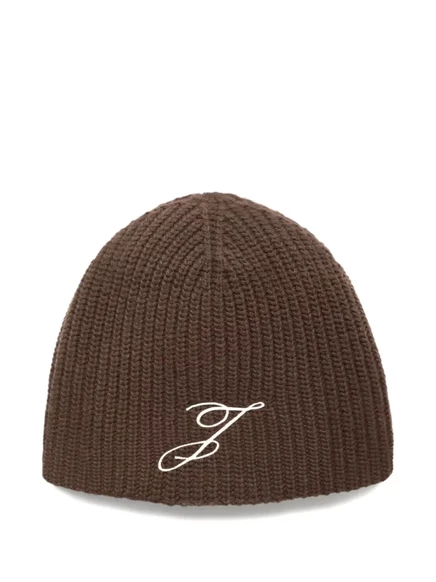 Унисекс шапка Jacquemus Le Bonnet Espiral, коричневая