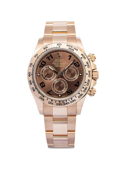 Мужские часы Rolex Daytona 40 мм, коричневый циферблат