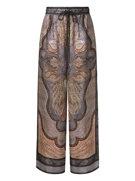 Женские брюки Zimmermann Wanderlust, голубые