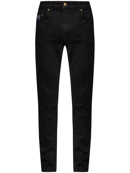 Мужские прямые джинсы Versace Jeans Couture, черные