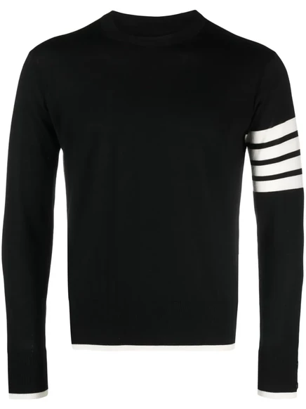 Мужской джемпер Thom Browne 4-Bar, черный