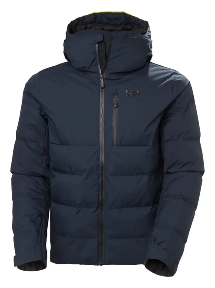 Мужская пуховая куртка Helly Hansen с капюшоном, синяя