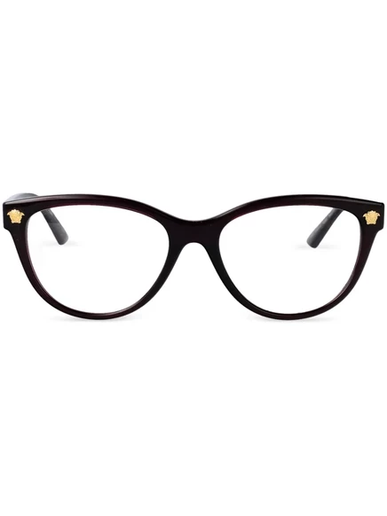 Очки Versace Eyewear с изображением головы Медузы purple