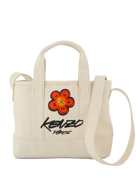 Женская сумка-тоут Kenzo x Futura 2000 с цветочным принтом, молочная
