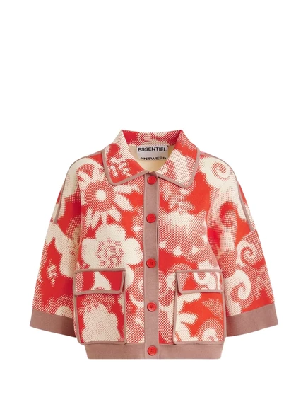 Женский кардиган Essentiel Antwerp Joly, красный