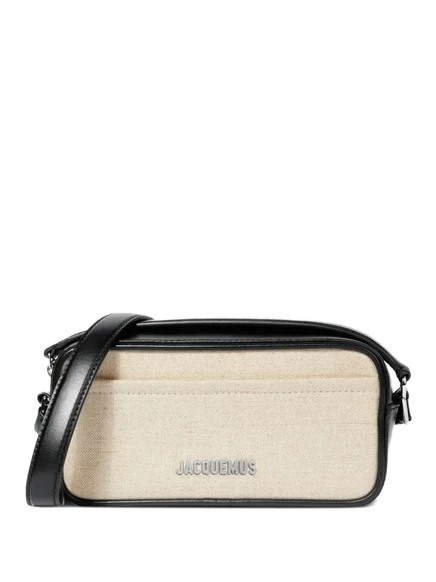 Мужская сумка на плечо Jacquemus Le Baneto, бежевая