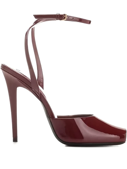 Женские туфли Saint Laurent La Scandale, красные